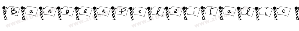 BarberPoleItalic Italic字体转换